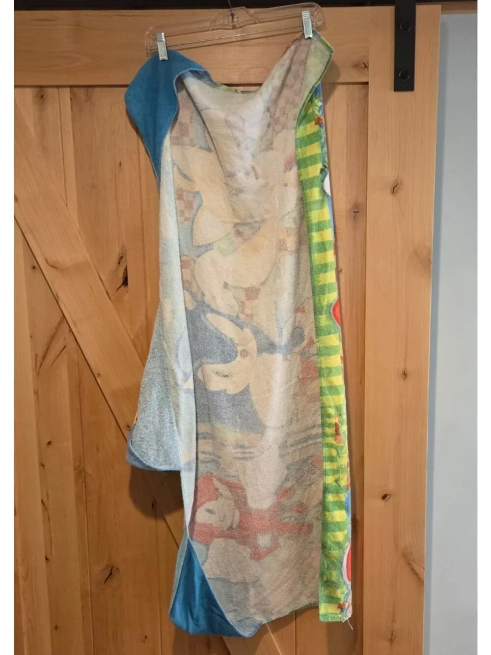 Sonic The Hedgehog Hooded Beach Bath Child Towel